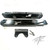 BLACK CONTRAST X-LONG SWINGARM EXTENSIONS PACKAGE COMPLETE 99-07 SUZUKI HAYABUSA