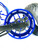 NINJA 240 FAT TIRE KIT ILLUSION ROYAL RECLUSE WHEELS 00-05 KAWASAKI NINJA ZX-12