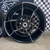 ZX-14 STOCK SIZE BLACK CONTRAST CUT OZEMPIK WHEELS 06-11 KAWASAKI NINJA ZX14