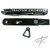 EXTRA LONG BLACK CONTRAST SWINGARM EXTENSIONS 10-14" OVER 13-20 SUZUKI HAYABUSA
