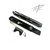 EXTRA LONG BLACK CONTRAST SWINGARM EXTENSIONS 10-14" OVER 99-07 SUZUKI HAYABUSA