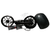 NINJA 330 FAT TIRE KIT BLACK CONTRAST RECLUSE WHEELS 12-20 KAWASAKI NINJA ZX-14R