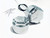 HAYABUSA CHROME KANJI ENGRAVED MOTOR MOUNT PLUGS 1999-2007 SUZUKI HAYABUSA