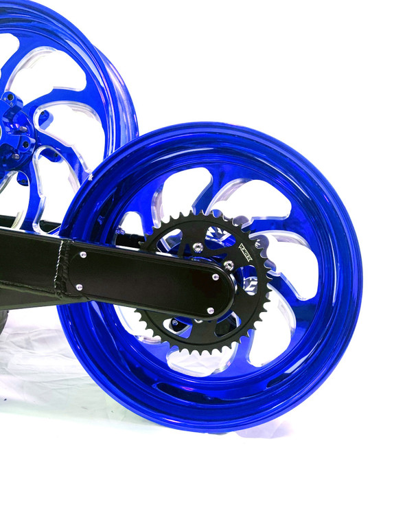 ZX-14 240 FAT TIRE KIT CANDY BLUE SAMURAI 2006-2020 KAWASAKI NINJA