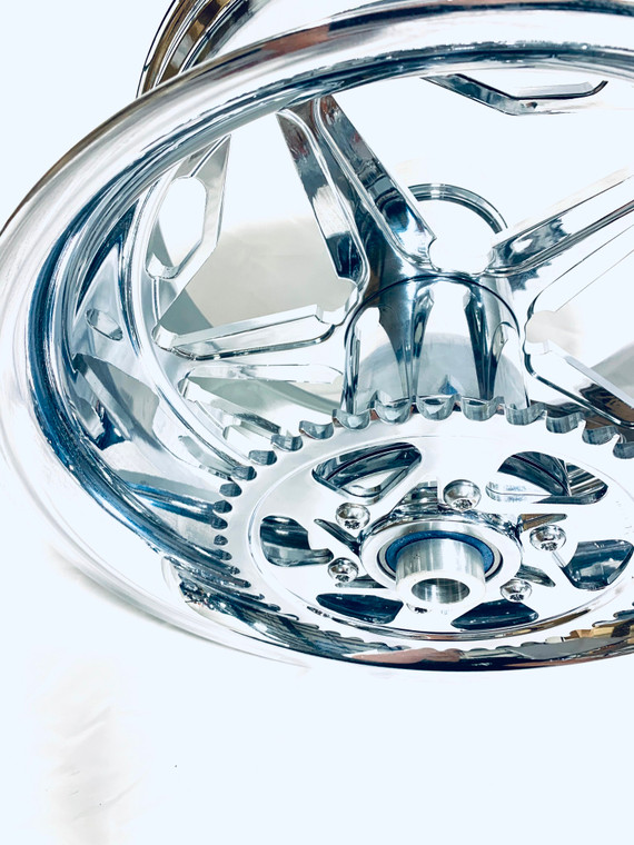 ハーレーダビッドソン NINJA 300 FAT TIRE CHROME SPEED STAR WHEELS 2006-2011