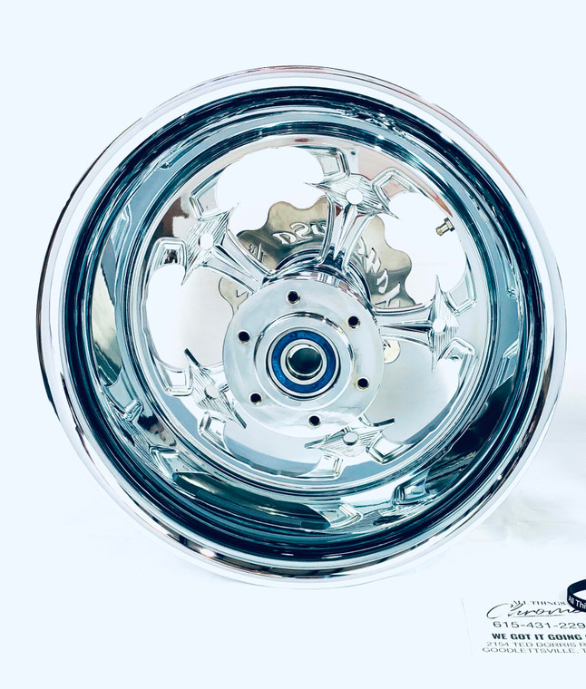 ④ 専用ページ NINJA 300 FAT TIRE CHROME STREET FIGHTER WHEELS 2010-2015 KAWASAKI
