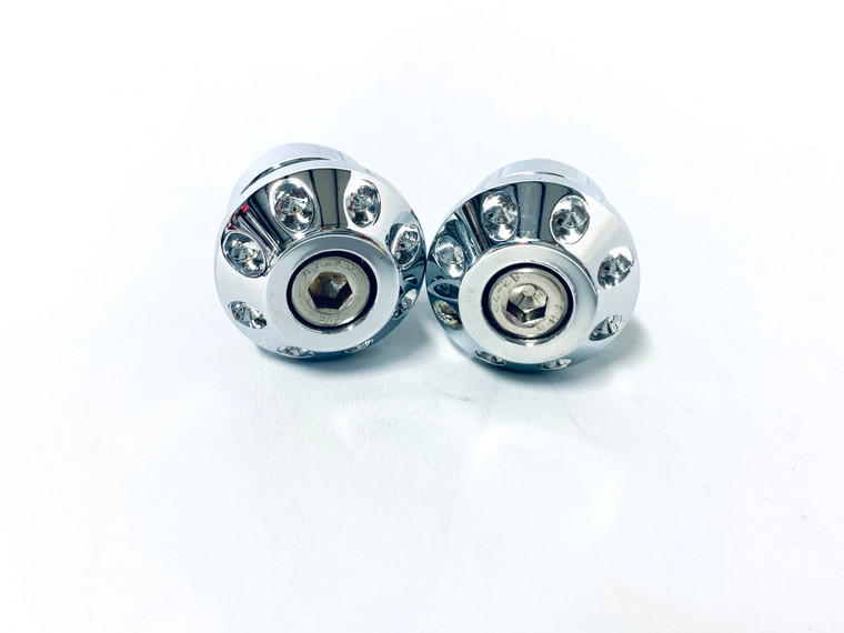 ‎^_^ ZX-14 CHROME AFTERMARKET SWINGARM SPOOLS FOR 2006-2011 KAWASAKI