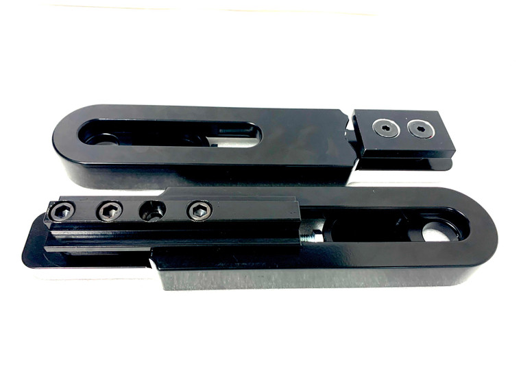 SWINGARM EXTENSIONS BRAKE LINE CHAIN BLACK CONTRAST 2010