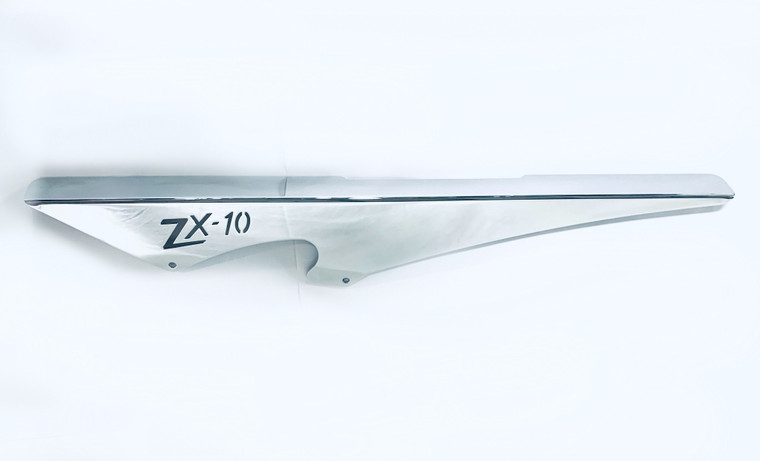 ZX-10 CHROME EXTENDED CHAIN GUARD 28.5