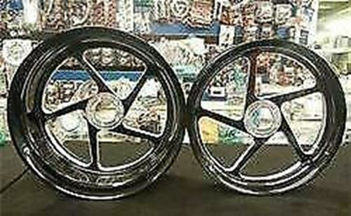 ZX10 330 BLACK CONTRAST TRACK STAR WHEEL PACKAGE 2004-2010