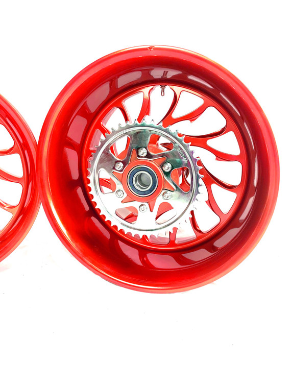 ＠ NINJA STOCK SIZE WILDER RED HELLIAN WHEELS 00-05 KAWASAKI NINJA ZX