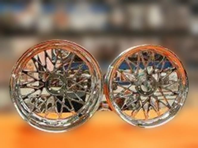 NINJA STOCK SIZE CHROME BANDIT WHEELS 12-20 KAWASAKI NINJA ZX-14R