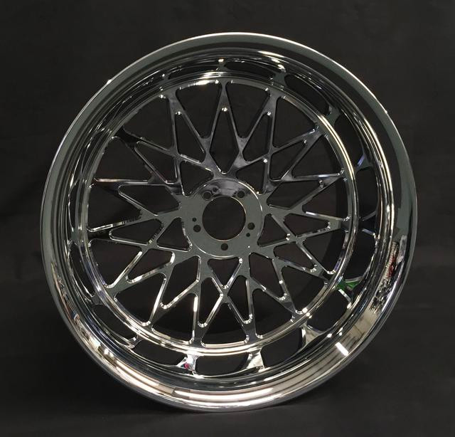 NINJA 330 FAT TIRE CHROME BANDIT WHEELS 10-15 KAWASAKI NINJA ZX