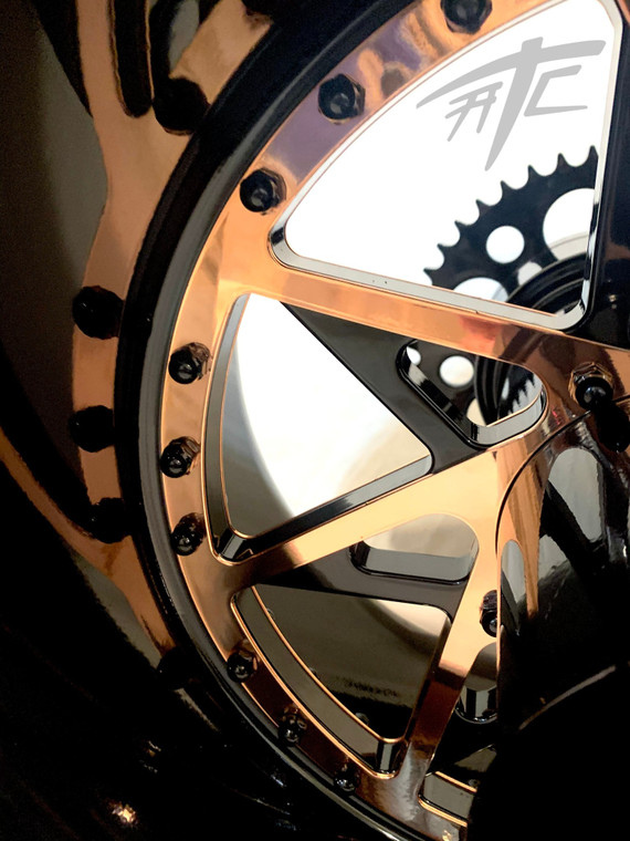 NINJA STOCK SIZE BLACK & COPPER SWITCHBACK WHEELS 12-20