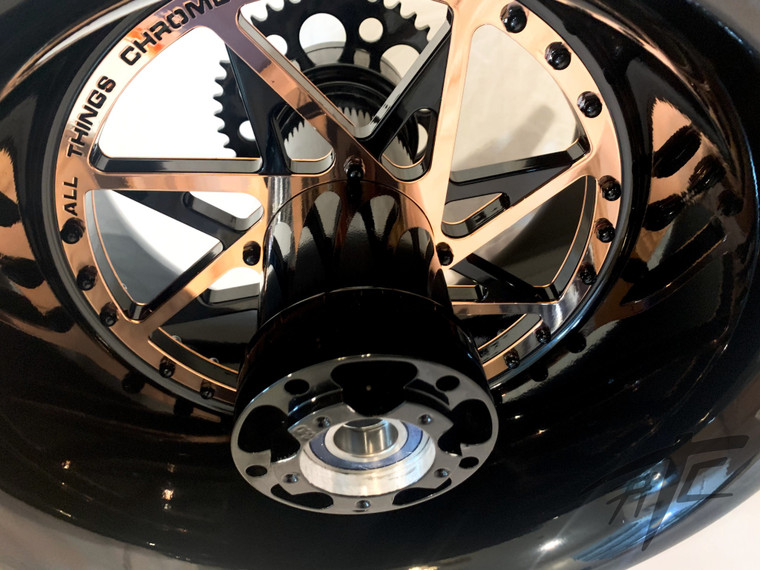 ワーク NINJA 360 FAT TIRE BLACK & COPPER SWITCHBACK WHEELS 04-10 KAWASAKI