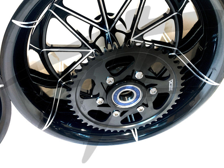 NINJA 360 FAT TIRE BLACK CONTRAST CUT EMPIRE WHEELS 12-20 KAWASAKI