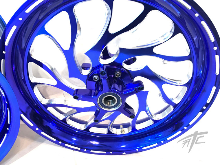 CPM NINJA 360 FAT TIRE ROYAL BLUE CONTRAST HELLIAN WHEELS 12-20