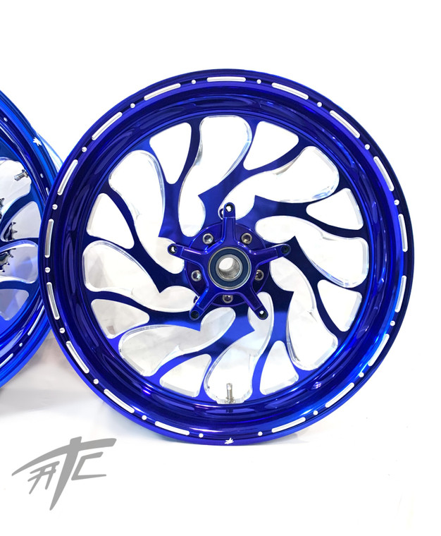 NINJA STOCK SIZE ROYAL BLUE CONTRAST HELLIAN WHEELS 06-11