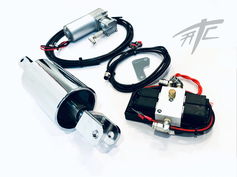 ZX14 CHROME REAR DUAL CHAMBER AIR RIDE KIT 2012-2020 KAWASAKI