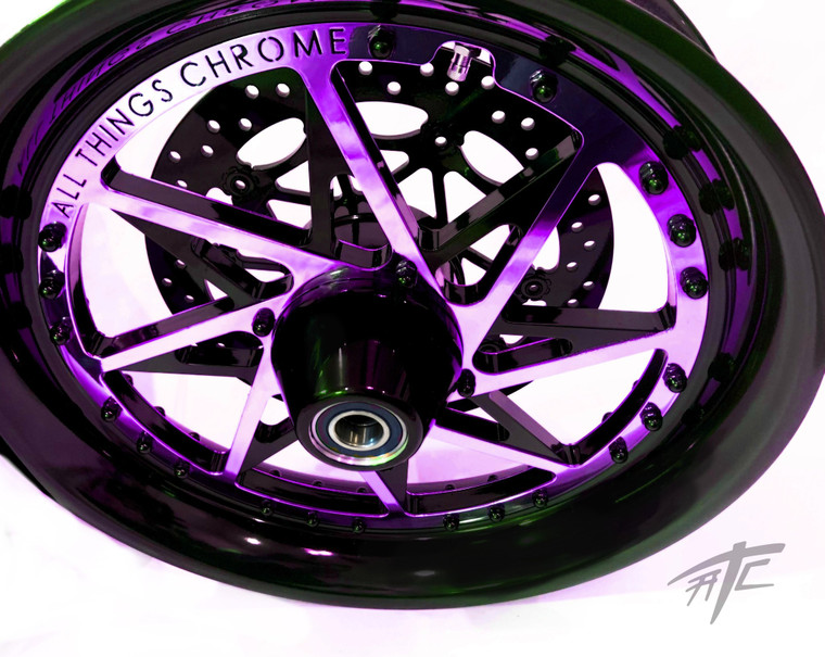ZX-10R 240 FAT TIRE BLACK/POPSICLE PURPLE SWITCHBACK WHEELS 10-15