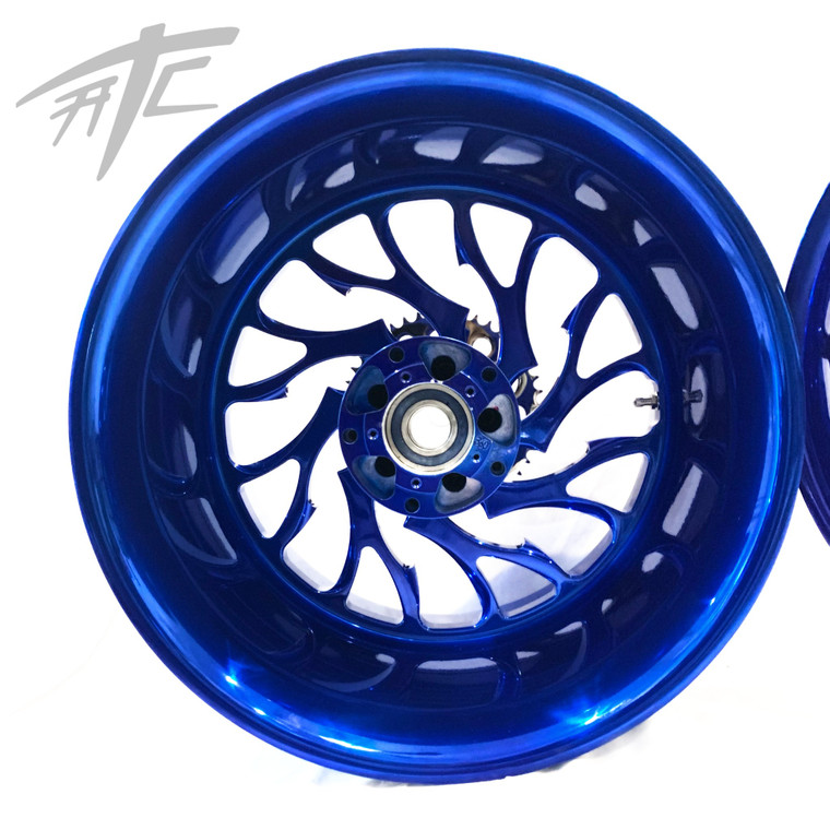 NINJA 240 FAT TIRE CHEATER BLUE HELLIAN WHEELS 12-20