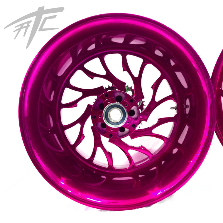ホワイ NINJA 330 FAT TIRE RASPBERRY PINK HELLIAN WHEELS 06-11