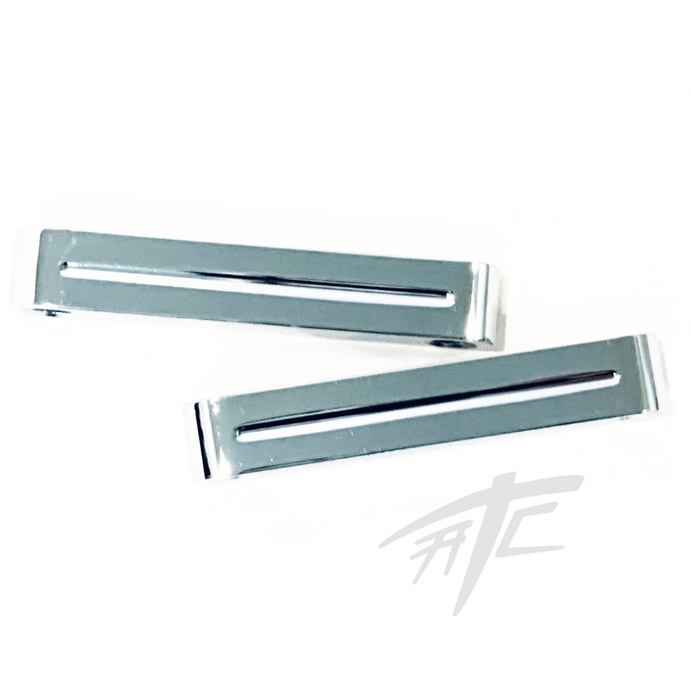 HARLEY CHROME 26" FENDER SPACER BRACKETS 2014 & up FLTR - Road Glide