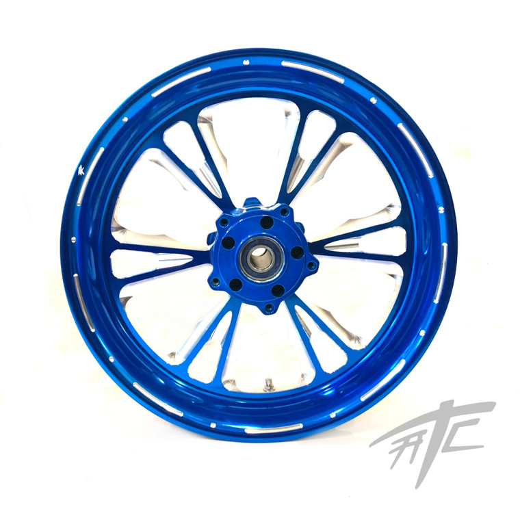 NINJA 360 FAT TIRE CANDY BLUE CONTRAST VANDETTA WHEELS 06-11