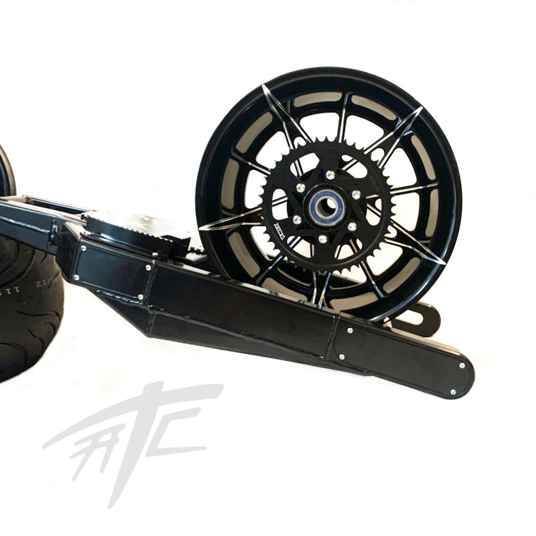 NINJA 300 FAT TIRE KIT BLACK EMPIRE WHEELS STEALTH ARM 12-20