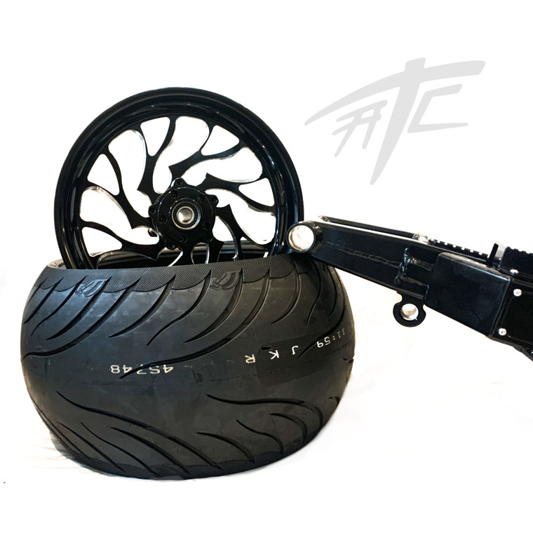 NINJA 330 FATTIRE KIT BLACK HELLIAN WHEELS STEALTH ARM 12-20