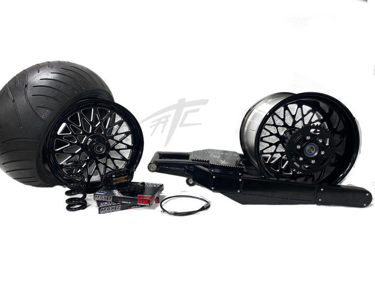 KAWASAKI 360 STEALTH FAT TIRE KIT BLACK CONTRAST BANDIT