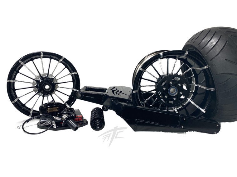 360 OSD FAT TIRE KIT BLACK CONTRAST INFIDEL WHEEL 12-25 KAWASAKI
