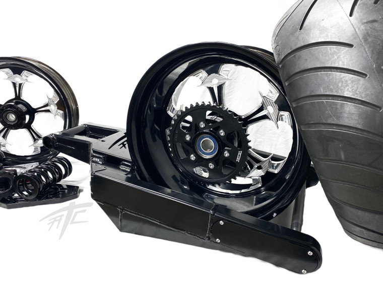 ➁ 300 OSD FAT TIRE KIT BLACK CONTRAST ST FIGHTER WHEELS 12-20