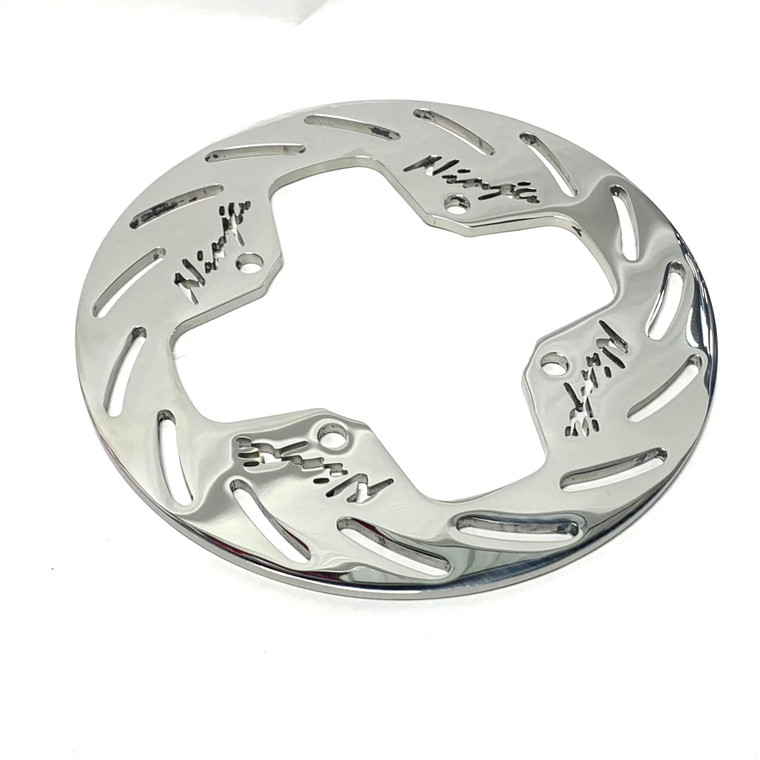 ZX-14 POLISHED REAR BRAKE ROTOR FITS ALL KAWASAKI NINJA ZX-14 ZX