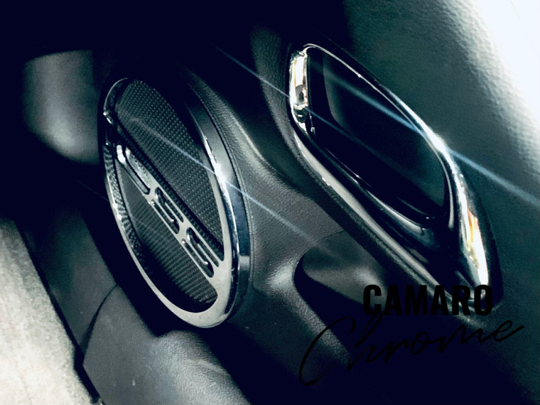 CAMARO CHROME DOOR SPEAKER TRIM 