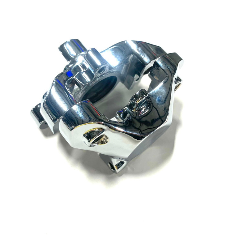 EXCHANGE* CHROME OEM REAR BRAKE CALIPER, NO GUTS 2006-2022