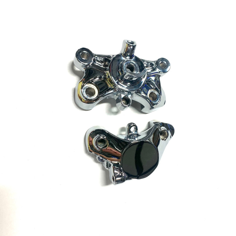 EXCHANGE* CHROME OEM REAR BRAKE CALIPER, NO GUTS 2006-2022