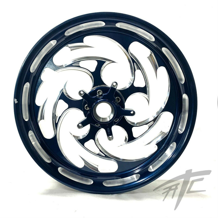 330 FAT TIRE KIT MISTY MIDNIGHT WHEELS BLACK ARM 12-22 KAWASAKI