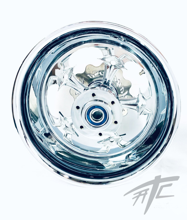 オーダーイメージ画像 240 FAT TIRE KIT CHROME STREET FIGHTER WHEELS BLACK ARM 06
