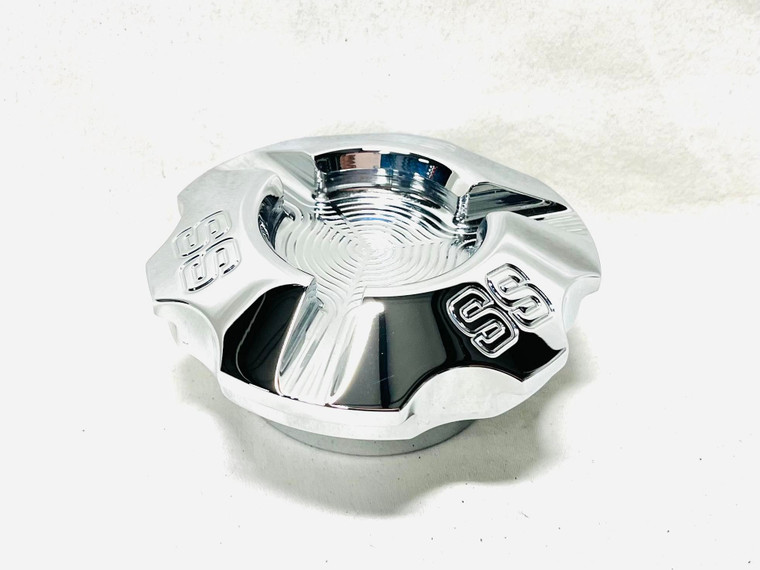 SLINGSHOT CHROME "SS" ENGRAVED BILLET GAS CAP 2015-2019 POLARIS SLINGSHOT