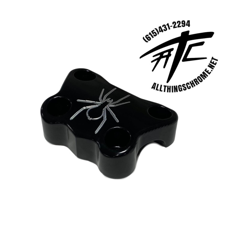 SPYDER BLACK CONTRAST HANDLE BAR CLAMP 2015-2022 CAN-AM SPYDER F3 / F3-T / F3-S
