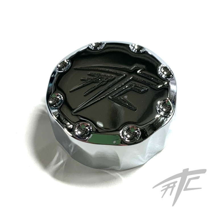 ZX14 CHROME DIAMOND CUT ATC CLUTCH RESERVOIR CAP 06-11 KAWASAKI