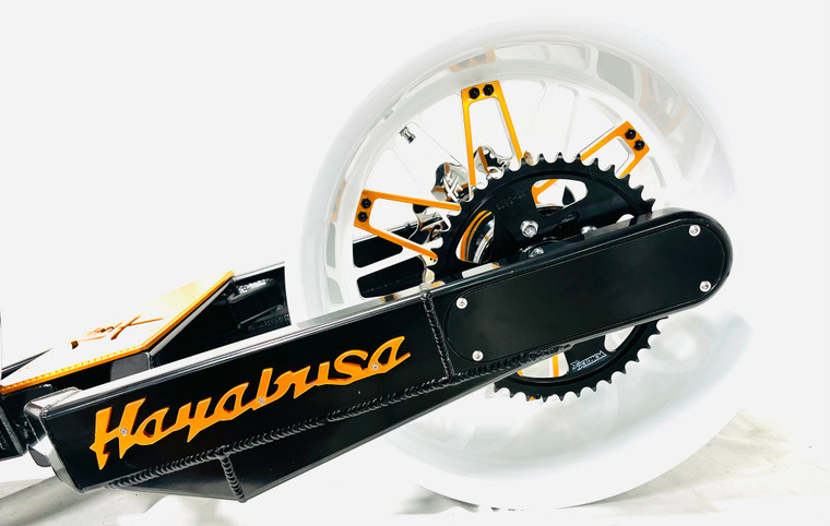 300 FAT TIRE KIT WHITE & CUSTOM GOLD 
