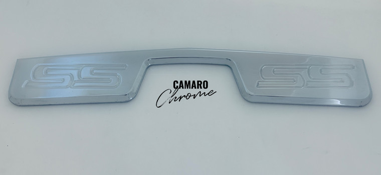 CAMARO CHROME SS TRUNK LATCH PLATE COVER FOR 2010-2016 CHEVROLET CAMARO
