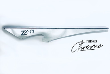 ZX-10 CHROME EXTENDED CHAIN GUARD 28.5