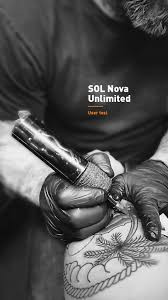 Cheyenne Sol Nova Unlimited Wireless Tattoo Machine — Black