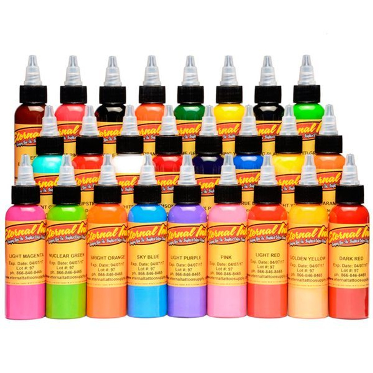 Buy Mumbai Tattoo Eternal Tattoo Ink - 8 pcs. Set Online - Get 17% Off