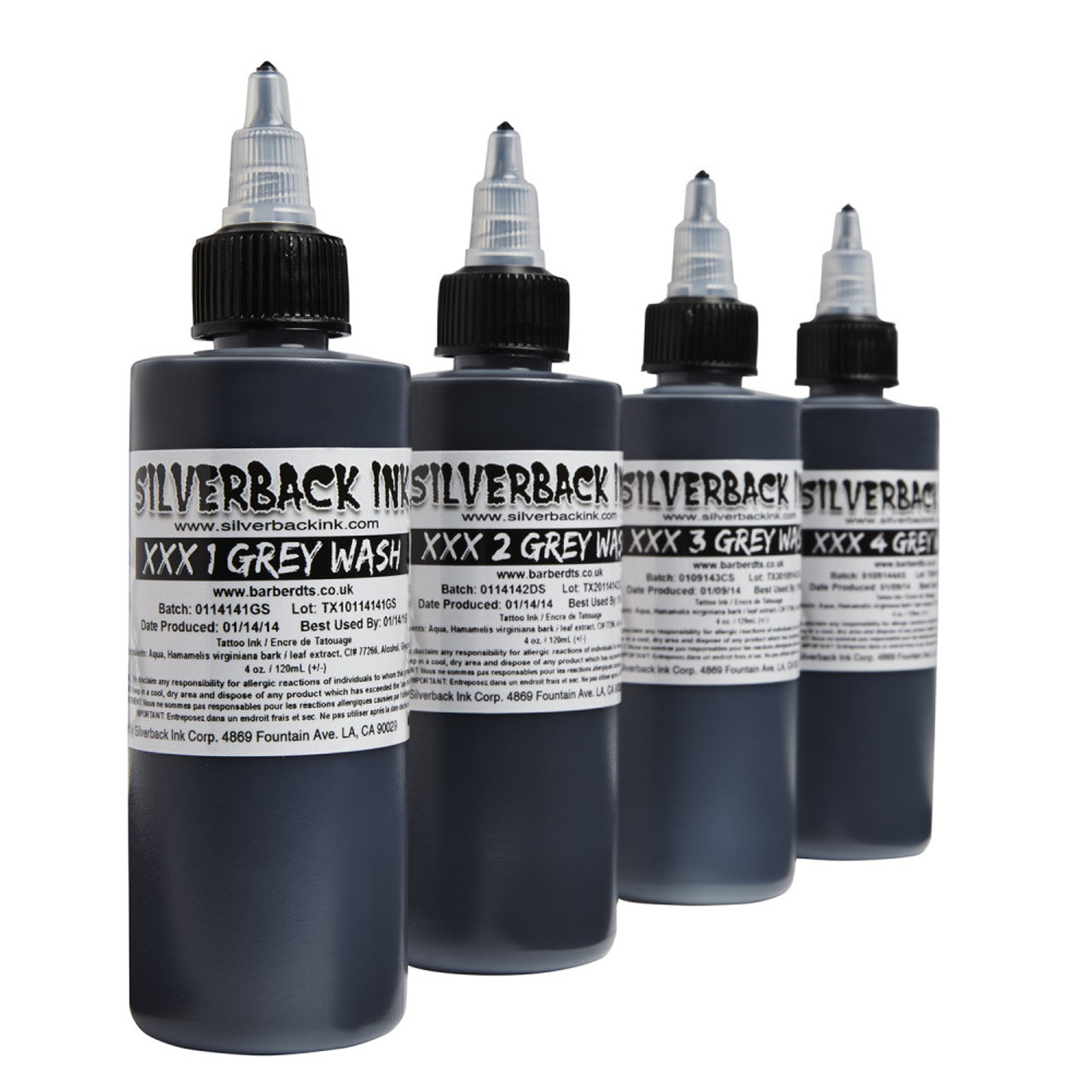 Eternal Ink Grey Wash Set 30ml  Nordic Tattoo Supplies