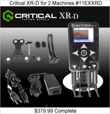 Critical XR-D power supply - Tattoo Express Supply