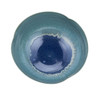 Swirl Bowl Blue Green Reaction Glazed - 2 Sizes